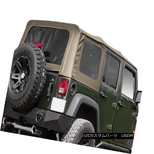 �y�E�\�t�g�g�b�v Rugged Ridge 13741.36 Soft Top w/Tinted Windows w/o Door Skins Jeep Wrangler 4DR ���Ȕ���13741.36�\�t�g�g�b�v�A�e�B���e�b�h�E�B���h�E�i�h�A�X�L���Ȃ��j�W�[�v�����O���[4DR �y���s�A���i