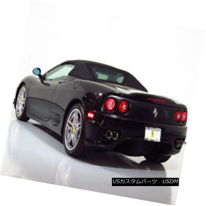 yE\tggbv Ferrari 360, 430 Spider Convertible Soft Top, 2001-2008 Black Twillfast II tF[360A430XpC_[ERo[`uE\tggbvA2001-2008 Black Twillfast II