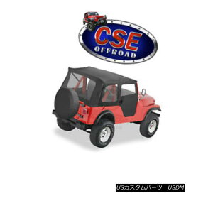 �y�E�\�t�g�g�b�v 51595-01 Bestop Black Supertop Soft Top Jeep CJ5 1955-1975 51595-01 Bestop�u���b�N�X�[�p�[�g�b�v�\�t�g�g�b�v�W�[�vCJ5 1955-1975 �y���s�A���i�z