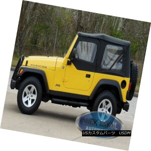 �y�E�\�t�g�g�b�v Black Soft Top For 97-06 Jeep Wrangler Smittybilt 9970235 97-06�W�[�v�����O���[Smittybilt�p�u���b�N�\�t�g�g�b�v9970235 �y���s�A���i�z