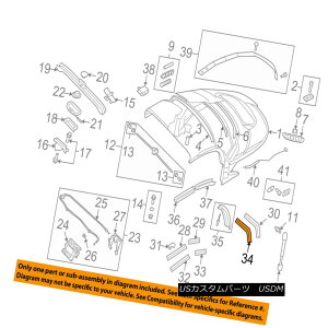yE\tggbv AUDI OEM 08-15 TT Quattro Convertible/soft Top-Channel Gasket Right 8J7871420 AUDI OEM 08-15 TT Quattro Convertible / so ftgbv`lKXPbgE8J7871420