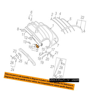 yE\tggbv AUDI OEM 01-06 TT Quattro Convertible/soft Top-Latch Left 8N7871405 AUDI OEM 01-06 TT Quattro Convertible / so ftgbvb`8N7871405