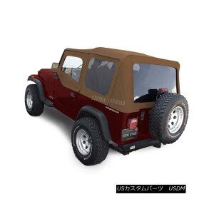 yE\tggbv Jeep Wrangler YJ Soft Top 88-95, Spice Denim, Tinted Windows, Upper Doors W[vO[YJ\tggbv88-95AXpCXfjAeBebhEChEAAbp[hA