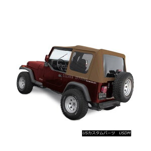 yE\tggbv Jeep Wrangler YJ Soft Top 88-95 in Spice Denim, Tinted Windows W[vO[YJ\tggbv88-95XpCXfjAFÂꂽWindows