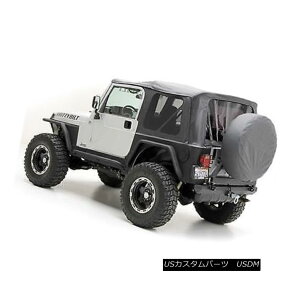 �y�E�\�t�g�g�b�v 97-06 JEEP WRANGLER BLACK SOFT TOP Premium 30oz Repl  TINT REAR WINDOWS 9974235 97-06�W�[�v�����O���[�u���b�N�\�t�g�g�b�v�v���~�A��30oz���v���J��amp; TINT REAR WINDOWS 9974235 �y���s�A���i�z