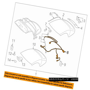 yE\tggbv AUDI OEM 16-17 TT Quattro Convertible/soft Top-Wire Harness 8S7972811 AUDI OEM 16-17 TT Quattro Convertible / so ftgbvC[n[lX8S7972811