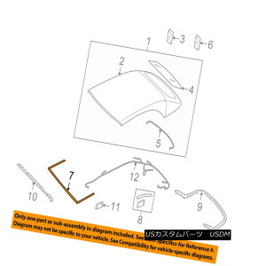 yE\tggbv AUDI OEM 10-16 S5 Convertible/soft Top-Front Weatherstrip Seal 8F0871631A AUDI OEM 10-16 S5Ro[`u/ so ftgbvtgEFU[XgbvV[8F0871631A