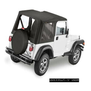 �y�E�\�t�g�g�b�v Bestop Replace A Top 97-02 Jeep Wrangler TJ Clear Windows Black Denim Bestop�����g�b�v97-02�W�[�v�����O���[TJ�N���A�E�B���h�E�u���b�N�f�j�� �y���s�A���i�z