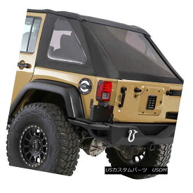幌・ソフトトップ Smittybilt Bowless Combo Top Kit W/Tinted Windows For 07-17 Jeep Wrangler 4 Door Smittybilt BowlessコンボトップキットW / 07-17 Jeep Wrangler 4 Door