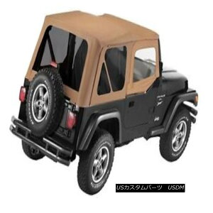 �y�E�\�t�g�g�b�v Bestop Sailcloth Replace A Top 88-95 Jeep Wrangler YJ Tinted Windows Spice Bestop Sailcloth�́A�g�b�v88-95�W�[�v�����O���[YJ�́AWindows�X�p�C�X�𒅐F���� �y���s�A���i�z