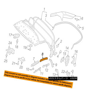 yE\tggbv AUDI OEM 16-17 TT Quattro Frame-Convertible/soft Top-Gasket Kit 8S7898702 AUDI OEM 16-17 TT Quattrot[Ro[`u/\tggbvKXPbgLbg8S7898702