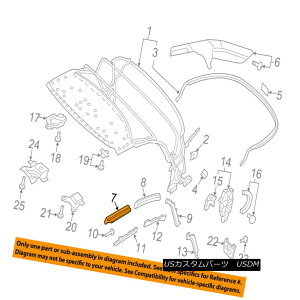 yE\tggbv AUDI OEM 16-17 TT Quattro Frame-Convertible/soft Top-Gasket Kit 8S7898701 AUDI OEM 16-17 TT Quattrot[Ro[`u/\tggbvKXPbgLbg8S7898701