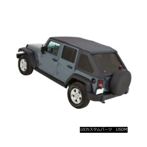 yE\tggbv Pavement Ends 56845-35 Wrangler JK Frameless Soft Top Sprint 4-Door Jeep 2007-20 ܑ[56845-35O[JKt[X\tggbvXvg4hAW[v2007-20