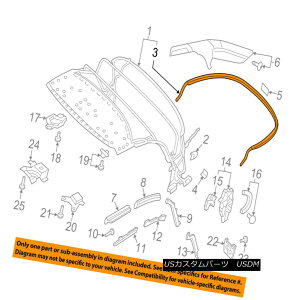 yE\tggbv AUDI OEM 16-17 TT Quattro Convertible/soft Top-Rear Bow 8S7871553 AUDI OEM 16-17 TT Quattro Convertible / so ftgbvA{E8S7871553
