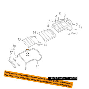 yE\tggbv AUDI OEM 04-09 A4 Quattro Convertible/soft Top-Weatherstrip Seal Left 8H0845429D AUDI OEM 04-09 A4 Quattro Convertible / so ftgbvEFU[Xgbg IPV[8H0845429D