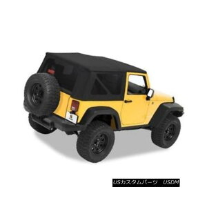�y�E�\�t�g�g�b�v Bestop Sailcloth Replace A Top 07-09 Jeep Wrangler JK Tint Windows Black Diamond Bestop���z�́A�g�b�v����������07-09�W�[�v�����O���[JK�F����Windows�u���b�N�_�C�������h �y���s�A���i�z
