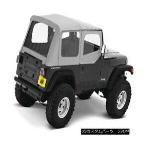 �y�E�\�t�g�g�b�v Bestop Replace A Top 88-95 Jeep Wrangler YJ Clear Half Door Skins Charcoal Bestop����������88-95�W�[�v�����O���[YJ�N���A�n�[�t�h�A�X�L���`���R�[�� �y���s�A���i�z