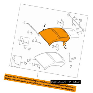 yE\tggbv AUDI OEM 2008 TT Convertible/soft Top-Top Cover 8J7871035A3R5 AUDI OEM 2008 TTRo[`u/ so ftgbvgbvJo[8J7871035A3R5