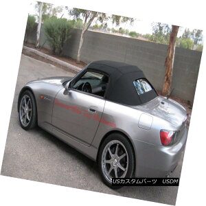 �y�E�\�t�g�g�b�v 02-09 Honda S2000 Spider GAHH Convertible Soft Top Black OEM Vinyl Heated Glass 02-09�z���_S2000�X�p�C�_�[GAHH�R���o�[�`�u���\�t�g�g�b�v�u���b�NOEM�r�j�[�����M�K���X