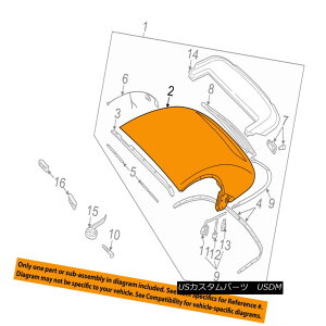 yE\tggbv AUDI OEM 02-06 TT Quattro Convertible/soft Top-Top Cover 8N7871035E80 AUDI OEM 02-06 TT Quattro Convertible / so ftgbvgbvJo[8N7871035E80