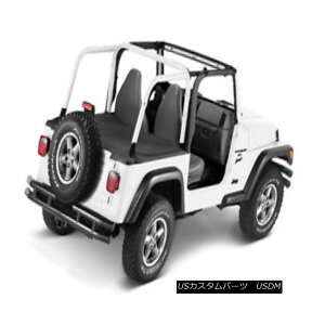 yE\tggbv Bestop Duster Deck Cover 92-95 Jeep Wrangler YJ Black Denim w/ Factory Soft Top xXgZ[_X^[fbLJo[92-95W[vO[YJubNfjt@Ng[\tggbv