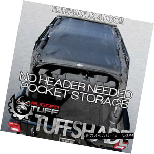 yE\tggbv TUFFSHADE JK 4D JEEP WRANGLER SUMMER BIKINI TARGA SUN SHADE MESH WIND SOFT TOP TUFFSHADE JK 4DW[vO[ărLj^KTVF[hbV\tggbv