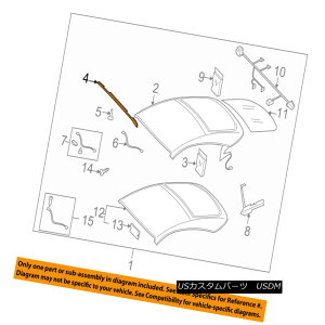 yE\tggbv AUDI OEM 08-15 TT Quattro Convertible/soft Top-Front Retainer 8J7871498 AUDI OEM 08-15 TT Quattro Convertible / so ftgbvtge[i8J7871498