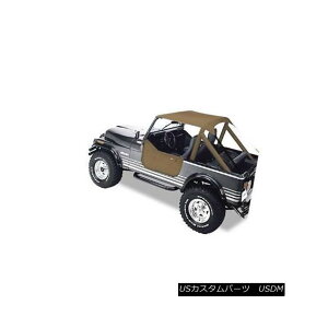 yE\tggbv Bestop Soft Top Traditional Bikini Polymer Cloth Tan Jeep CJ7 Scrambler Wrangler xXggbv\tggbv`IȃrLj̃|}[z^W[vCJ7XNuO[