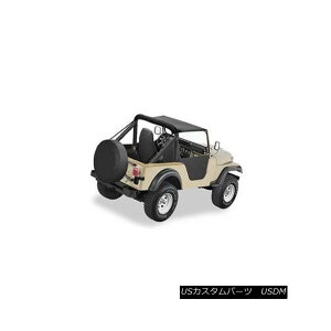 yE\tggbv Bestop 52507-01 Soft Top Traditional Bikini Polymer Cloth Black Jeep CJ5 Each Bestop 52507-01\tggbv`IȃrLj|}[zubNW[vCJ5