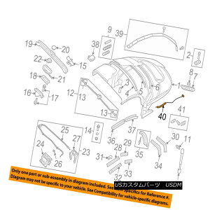 yE\tggbv AUDI OEM 08-15 TT Quattro Convertible/soft Top-Cable 8J7871715A AUDI OEM 08-15 TT Quattro Convertible / so ftgbvP[u8J7871715A