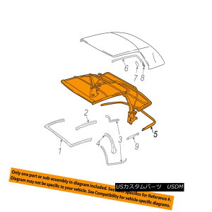 �y�E�\�t�g�g�b�v BMW OEM 01-06 325Ci Convertible/soft Top-Rail Support 54318268978 BMW OEM 01-06 325Ci�R���o�[�`�u��/ so ft�g�b�v���[���T�|�[�g54318268978 �y���s�A���i�z