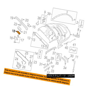 yE\tggbv AUDI OEM 08-15 TT Quattro Convertible/soft Top-Top Cover Right 8J7871446B AUDI OEM 08-15 TT Quattro Convertible / so ftgbvgbvJo[E8J7871446B