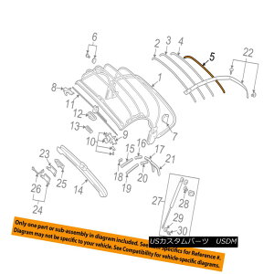 yE\tggbv AUDI OEM 01-06 TT Quattro Convertible/soft Top-Support 8N787108501C AUDI OEM 01-06 TT Quattro Convertible / so ftgbvT|[g8N787108501C