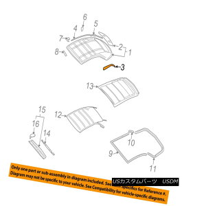 yE\tggbv AUDI OEM 03-09 A4 Convertible/soft Top-Bracket 8H0898250A AEfBOEM 03-09 A4Ro[`u/ so ftgbvuPbg8H0898250A