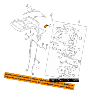 yE\tggbv AUDI OEM 03-09 A4 Convertible/soft Top-Top Frame Mount Right 8H0810690 AEfBOEM 03-09 A4Ro[`u/ so ftgbvgbvt[}EgCg8H0810690