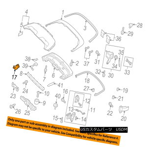 yE\tggbv AUDI OEM A5 Quattro Storage Cover-Convertible/soft Top-Stop Right 8F0825564A AEfBOEM A5NAgXg[WJo[Ro[^[ble /\tggbvXgbvCg8F0825564A
