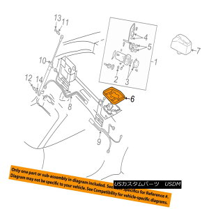 yE\tggbv AUDI OEM 01-06 TT Quattro Motor-Convertible/soft Top-Mount Bracket 8N7871853 AUDI OEM 01-06 TTNgE[^[ERo[`u/\tgEgbvE}EgEuPbg8N7871853