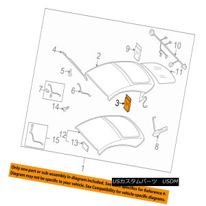 yE\tggbv AUDI OEM 08-15 TT Quattro Convertible/soft Top-Hardware Kit 8J7898397 AUDI OEM 08-15 TT Quattro Convertible / so ftgbvn[hEFALbg8J7898397