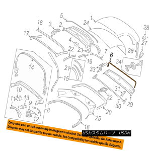 �y�E�\�t�g�g�b�v PORSCHE OEM 11-12 Boxster Convertible/soft Top-Tension Rope 98756777101 PORSCHE OEM 11-12 Boxster Convertible / so ft�g�b�v�e���V�������[�v98756777101 �y���s�A���i�z