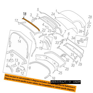 yE\tggbv PORSCHE OEM 05-12 Boxster Convertible/soft Top-Retainer 98756150100 |VFOEM 05-12 Boxster Convertible / so ftgbve[i98756150100