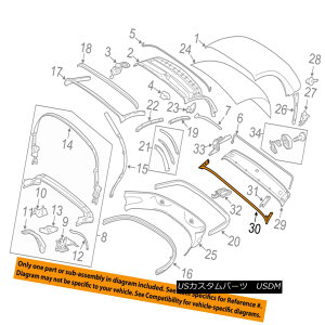yE\tggbv PORSCHE OEM Boxster Convertible/soft Top-Front Weatherstrip Seal 98756732700 |VFOEM{NX^[ERo[`u/ so ftgbvEgbvEEFU[XgbvEV[98756732700