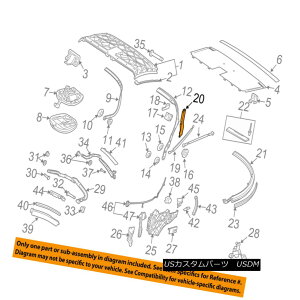 �y�E�\�t�g�g�b�v PORSCHE OEM 06-13 911 Convertible/soft Top-Insulator Right 99656126000 PORSCHE OEM 06-13 911�R���o�[�`�u��/ so ft�g�b�v�C���V�����[�^�E99656126000