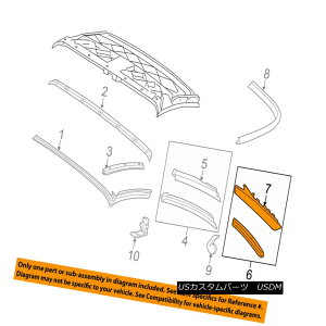 �y�E�\�t�g�g�b�v PORSCHE OEM 911 Convertible/soft Top-Lower Weatherstrip Seal Right 99756192403 PORSCHE OEM 911�R���o�[�`�u��/ so ft�g�b�v���[���[�E�F�U�[�X�g���b�v�V�[���E99756192403 �y���s�A���i�z