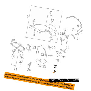 yE\tggbv VW VOLKSWAGEN OEM 03-10 Beetle Convertible/soft Top-Boot Cover Clip 1Y0871425A VWtHNX[QOEM 03-10r[gRo[`u/ so ftgbvu[cJo[Nbv1Y0871425A