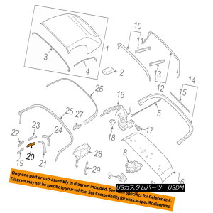 yE\tggbv PORSCHE OEM Boxster Convertible/soft Top-Weatherstrip Seal Left 98156132900 |VFOEM{NX^[ERo[`u/ so ftgbv - EFU[Xgbv ipV[98156132900