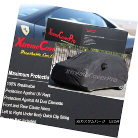 カーカバー 2015 GMC ALL-NEW YUKON XL Breathable Car Cover w/Mirror Pockets - Black 2015年GMC ALL-NEW YUKON XL通気性の車カバー、ミラーポケット付き - ブラック