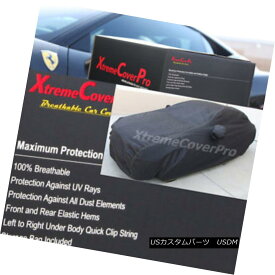 カーカバー 2015 FORD FOCUS Breathable Car Cover w/Mirror Pockets - Black 2015 FORD FOCミラーポケット付通気性車カバー - ブラック