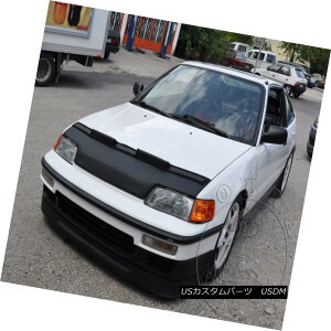 tu m[Yu Car Hood Bonnet Mask Bra Fits Honda Civic CRX 88 89 90 91 1988 1989 1990 1991 HX Ԃ̃t[h{lbg}XNu̓z_VrbNɓK܂CRX 88 89 90 91 1988 1989 1990 1991 HX
