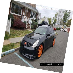 tu m[Yu Car Bonnet Hood Bra + G35 LOGO Fits INFINITI G35 COUPE 2003 2004 2005 2006 2007 J[{lbgt[huW[+ G35StBbgINFINITI G35 COUPE 2003 2004 2005 2006 2007