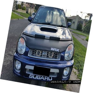 tu m[Yu Car Hood Mask Bonnet Bra + WRX LOGO Fits SUBARU IMPREZA 2002 2003 02 03 J[t[h}XN{lbgu+ WRXStBbgSUBARU IMPREZA 2002 2003 02 03